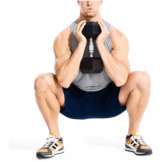 Halteres de peso hexagonal de aço sólido revestido de borracha para tonificação muscular, treino de corpo inteiro, ginástica em casa