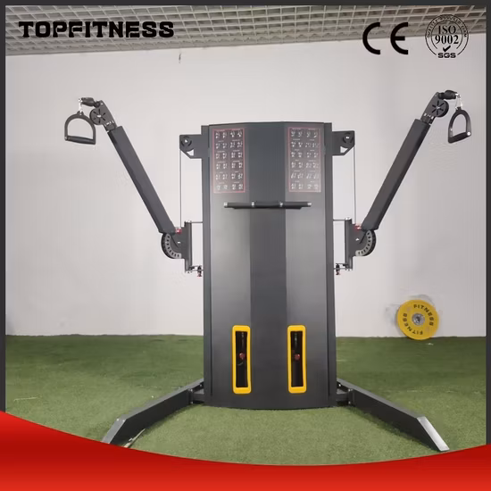 Novo produto multifuncional Equipamento de fitness de cabo duplo cruzado (Cross de cabo duplo)